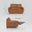 Canapé inclinable mural Power Zero, canapé inclinable 3 places avec ports USB et Type-C et plateau de table rabattable-1805703488-1788398376