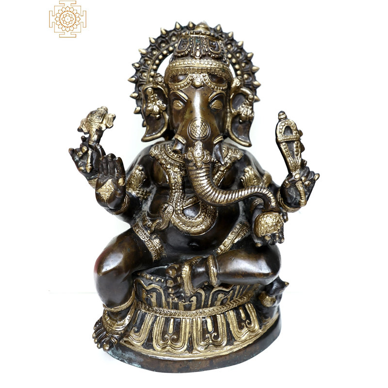 Statue de Lord Ganesha assis