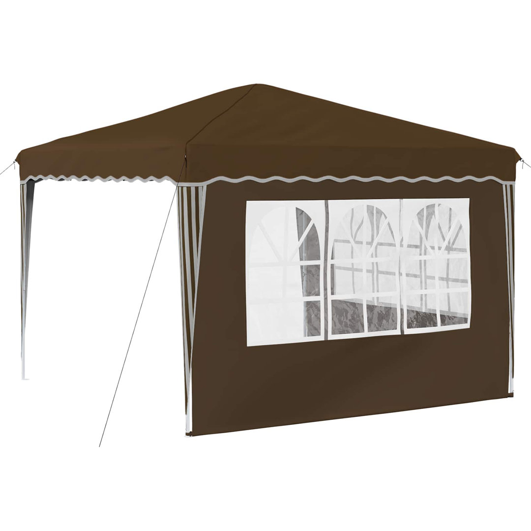 Vidaxl Pop-Up Party Tent Oxford Fabric Canopy Event Shelter Outdoor Gazebo
