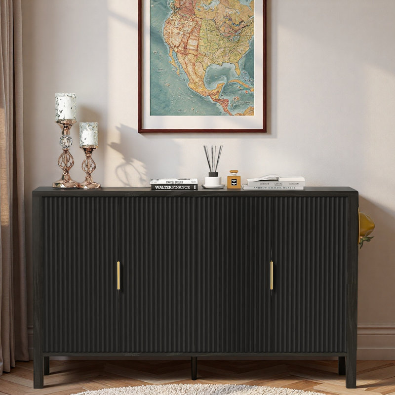 Buffet Modern, Noir