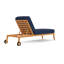 Alpine Outdoor Teak Chaise Lounge-1700104296