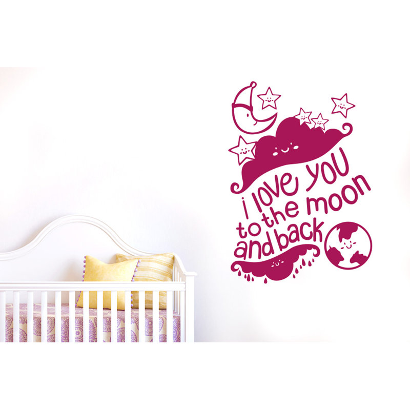 Wall Decal, Medium, Violet