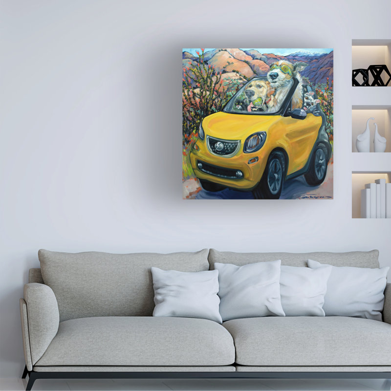 Graphic Art Painting, 18" H x 18" W x 2" D