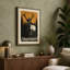Deer in Silhouette Rustic - Wrapped Canvas-166350219-166350228