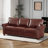 Classic Living Room Nails Sofa Faux Leather-253017794-245945509