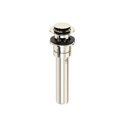 Perrin & Rowe Lavatory Push Drain With Overflow