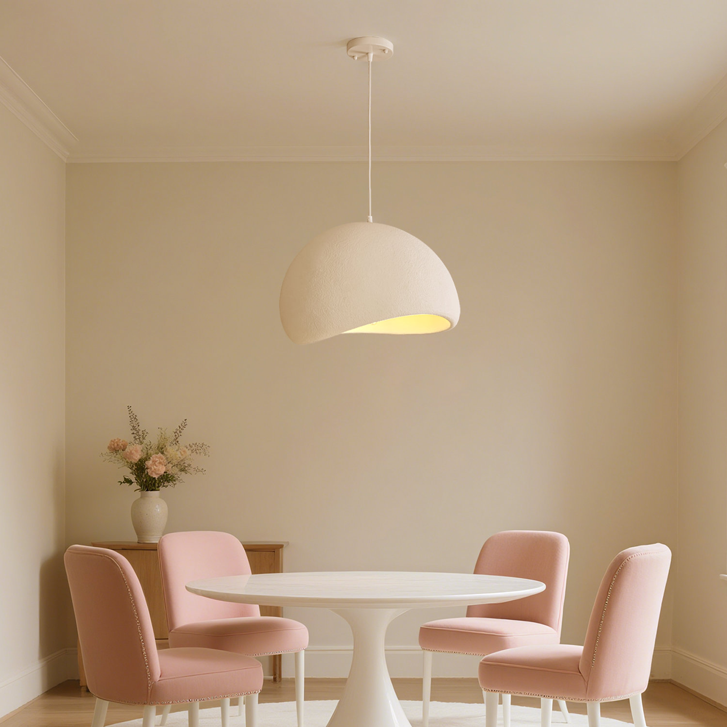 Jimyah Single Light Pendant, 55" H x 15.74" W x 12" D
