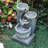 Weather Resistant Floor Fountain with Light