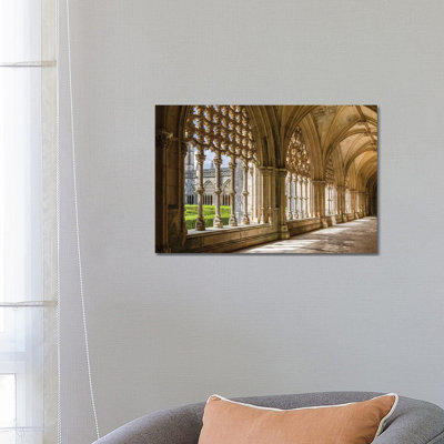 Claustro Real, The Royal Cloister. Monastery Of Batalha, Mosteiro De Santa Maria Da Vitoria by Martin Zwick - Wrapped Canvas Gallery-Wrapped Canvas Giclée