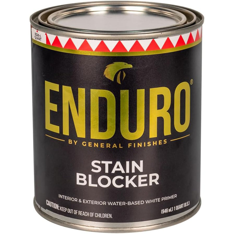 General Finishes Enduro Water Based White Primer Stain Blocker (1 Quart)