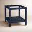 Pine Isle Glass End Table-983768092
