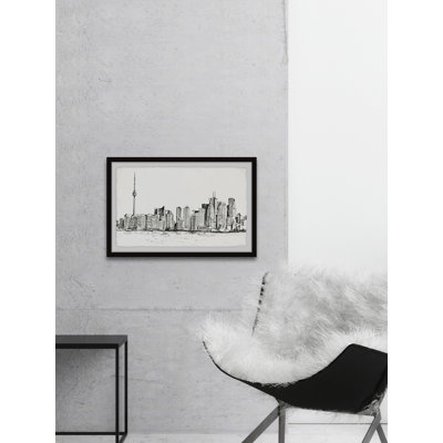 " Towering CN Tower " Painting Print