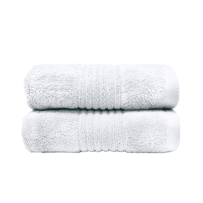 Ultrasoft Sustainable Bamboo Bath Towel Set, White