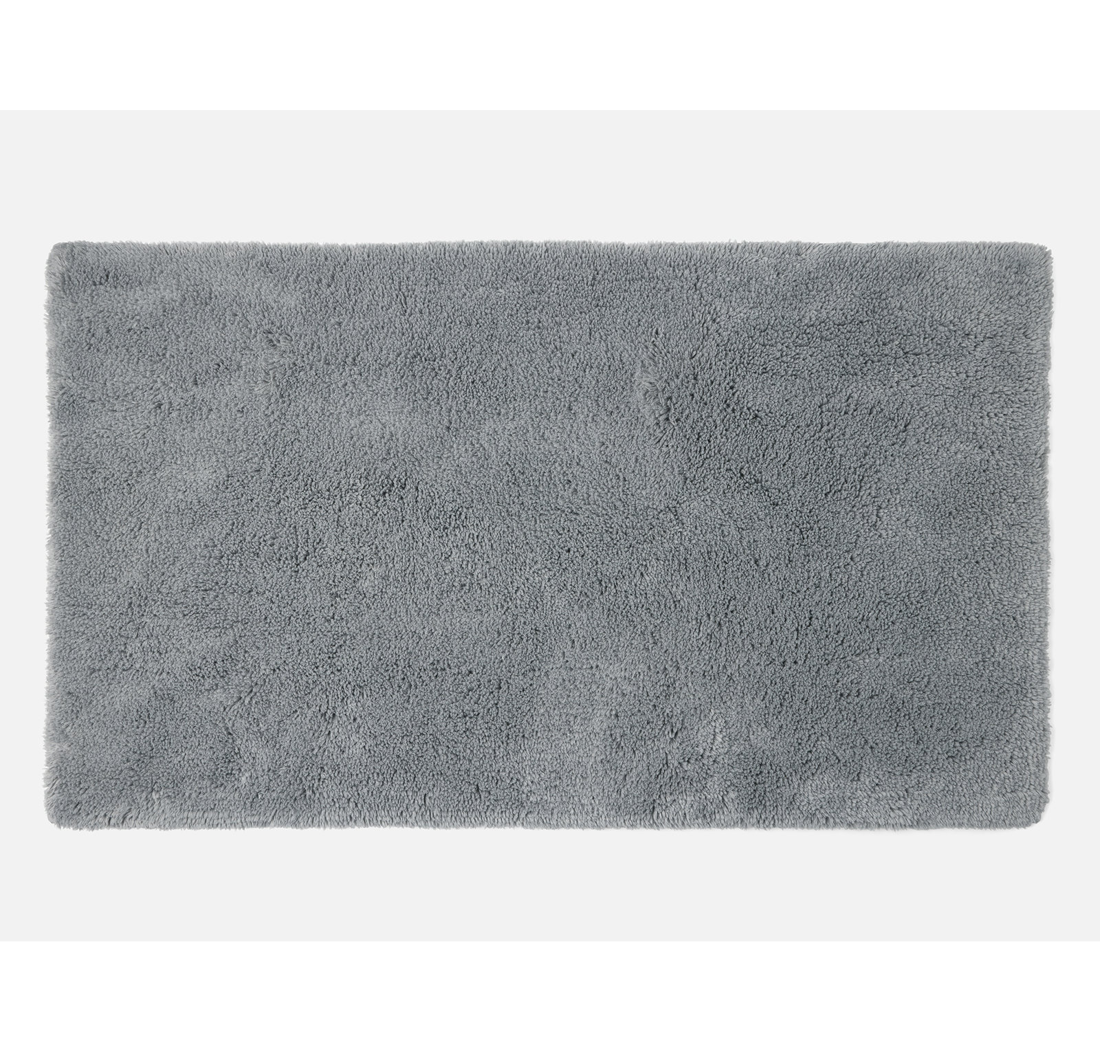 Shag Organic Bath Rug, 36" L x 24" W, Fossil