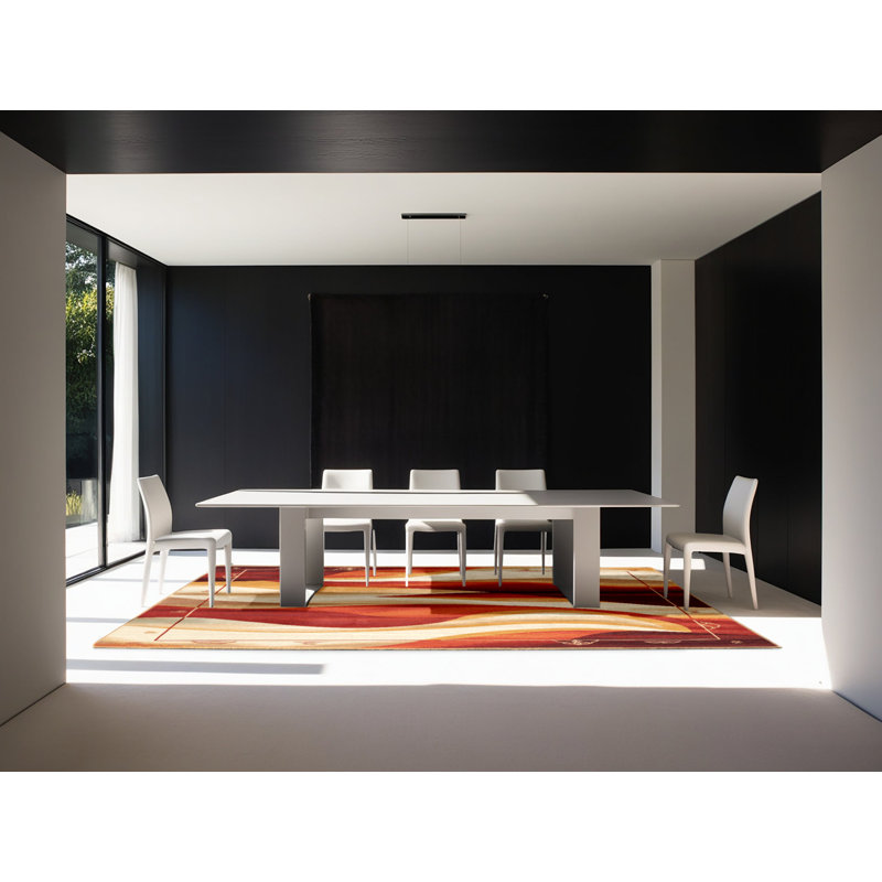 Crimson Drift Rug, Rectangle 3' x 5'