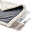 Jeté en flanelle Beddora - réversible, ultra doux et chaud, 50 po x 60 po, confortable et confortable toutes saisons pour canapé, canapé et lit - parfait pour l'hiver et l'été-114022647