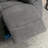 Power Recliner Glider Chair With Bluetooth Speaker 270 Degree Swivel With LED Light Side Arm With Storage Pockets USB+Type C Charging Port Button Control Retractable Footrest Adjustable Backrest-1330295644