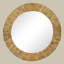 Folha Flat Metal Beveled Wall Mirror