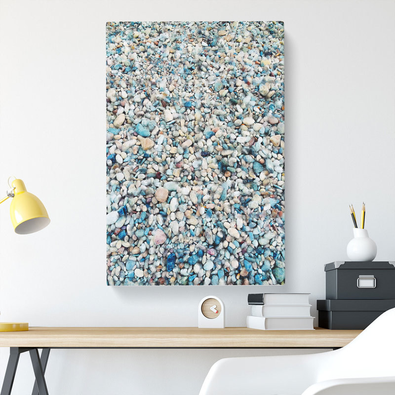 One Thousand Pebbles - Wrapped Canvas, 91cm H x 60cm W x 3cm D