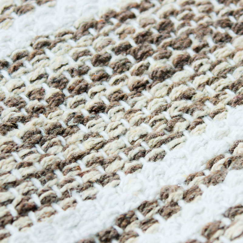 Brie Striped Hand Woven Area Rug, Rectangle 160 x 230cm