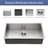 33 Inch Undermount Sink - 33"X19"X9" Undermount Stainless Steel Kitchen Sink 18 Gauge 9 Inch Deep Single Bowl Kitchen Sink Basin