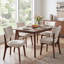 Chaises de salle à manger rembourrées Modern-78840938