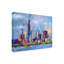 Art mural sur toile tendue - Richard Wallich «Chicago 5», décoration murale pour le salon, la chambre à coucher ou le bureau - 14 x 19-12267828