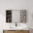 Bathroom Mirror with Storage Combination