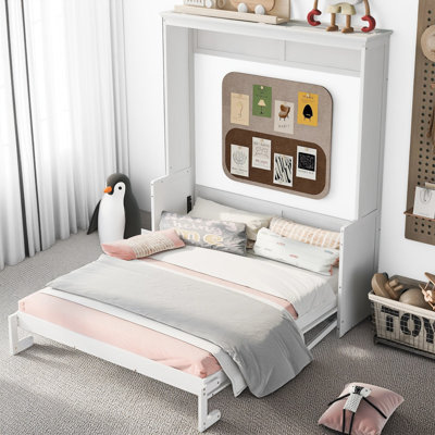 Tessio Queen Size Murphy Bed by Red Barrel Studio