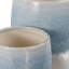 Sagebrook Home Knobby Footed Planters, Blue/White, 2-Pieces