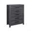 Commode gris foncé AYA