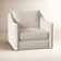 Joli Upholstered Swivel Armchair