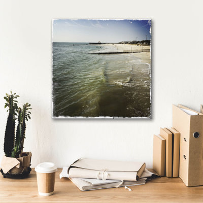 «Buckroe Beach 2» par Alicia Ludwig, art mural sur toile