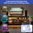 Lory Industrial TV Stand , TV Console, Multifunction Media Console With LED Strip and Built-in Power Outlet-79464589