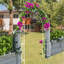 Arche de jardin en métal l 55 po x H 94,5 po Arbora-890635271
