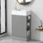 Meuble-lavabo de salle de bain avec lavabo, meuble-lavabo de salle de bain avec tablette, orienté vers la gauche ou vers la droite-1141168282