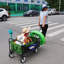Chariot de plage pliable