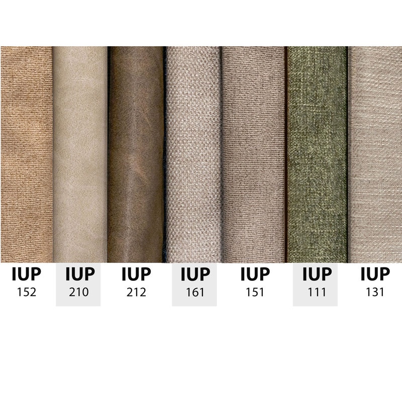 Samba 59.75'' Upholstered Loveseat, Light Brown