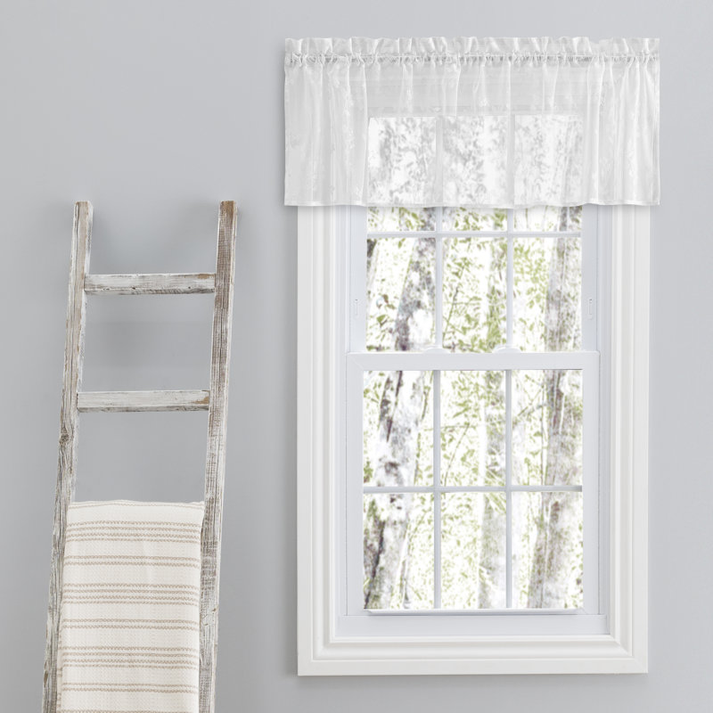 Cantonnière sur mesure Forance Premium, Blanc