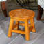 Marchepied en bois sculpté, papillons-1154179808