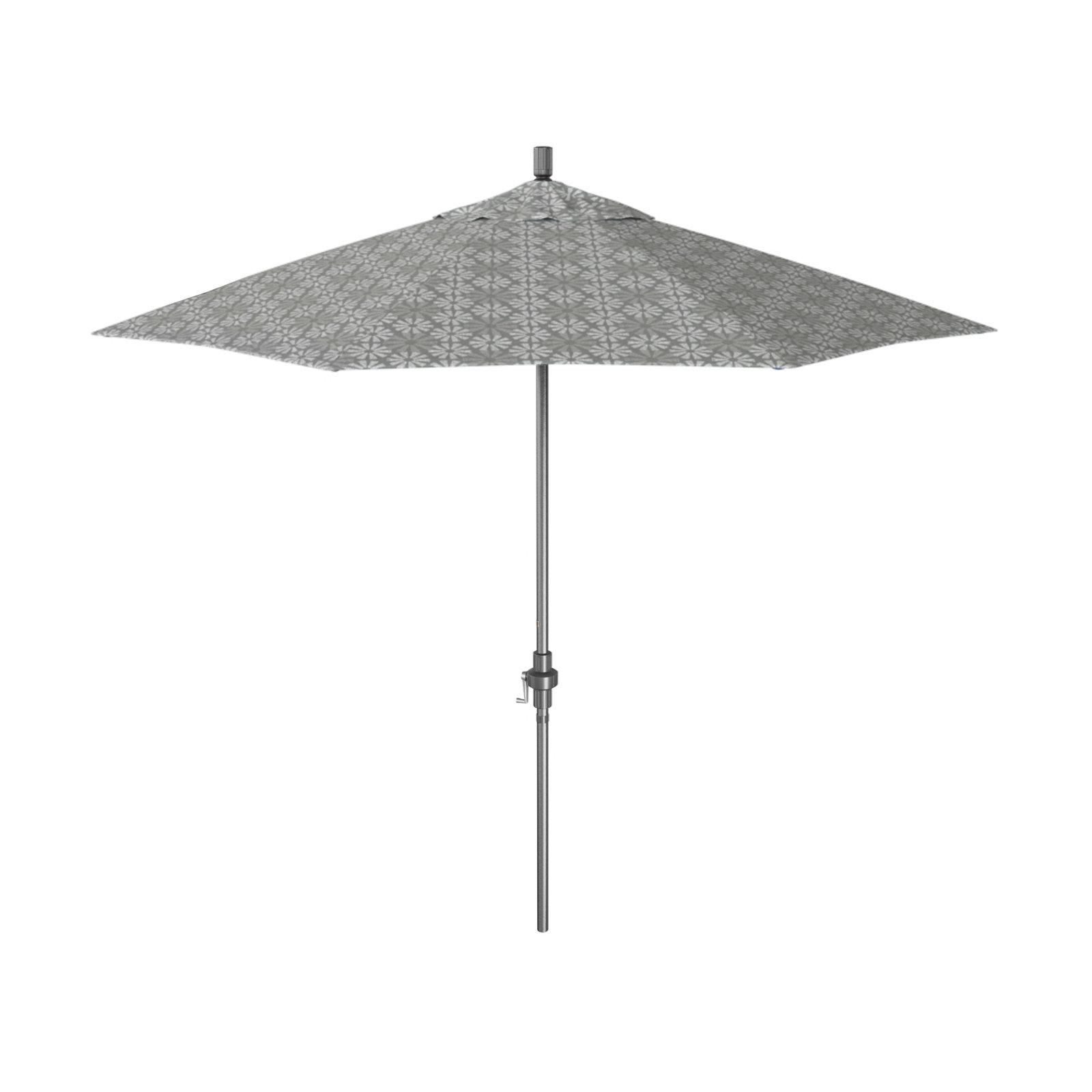 Santana 9' Umbrella, Spiro Graphite - Pacifica Premium, Gray