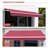 Outsunny 13' X 8' Retractable Awning, Patio Awnings, Sunshade Shelter W/ Manual Crank Handle, UV & Water-Resistant Fabric And Aluminum Frame For Deck, Balcony, Yard-1423028485-1423028481