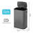 Steel Motion Sensor Kitchen Trash Can - 14.5 Gallons-88982106