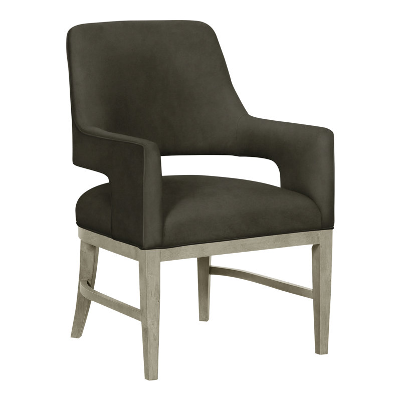 Chaise avec accoudoirs Josie Grande, Loden 9953, Amande chamois