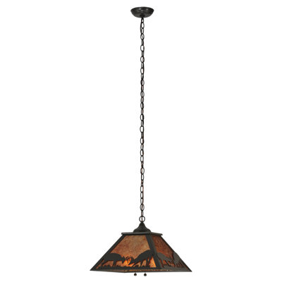 2 - Light Black Unique/Statement Pendant