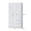 3 Door Manufactured Wood Wardrobe