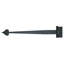 20-1/2" Rough Heart Strap Hinge