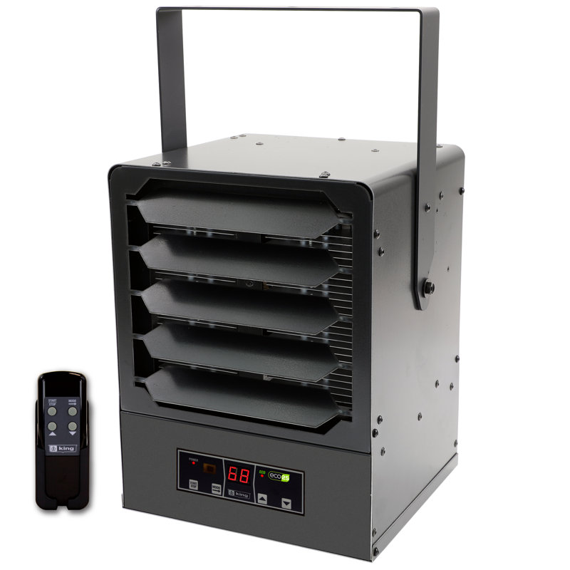 Chaufferette à 2 étages avec support de fixation KBP ECO2S, 208V, 5000W, 1 phase, 5000