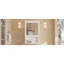 Armoire de rangement de salle de bain murale 20 "avec miroir, rangement mural avec porte, armoire à pharmacie murale à miroir-424742642