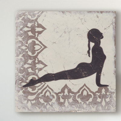 « yoga bliss iv », reproduction d’impression sur toile tendue